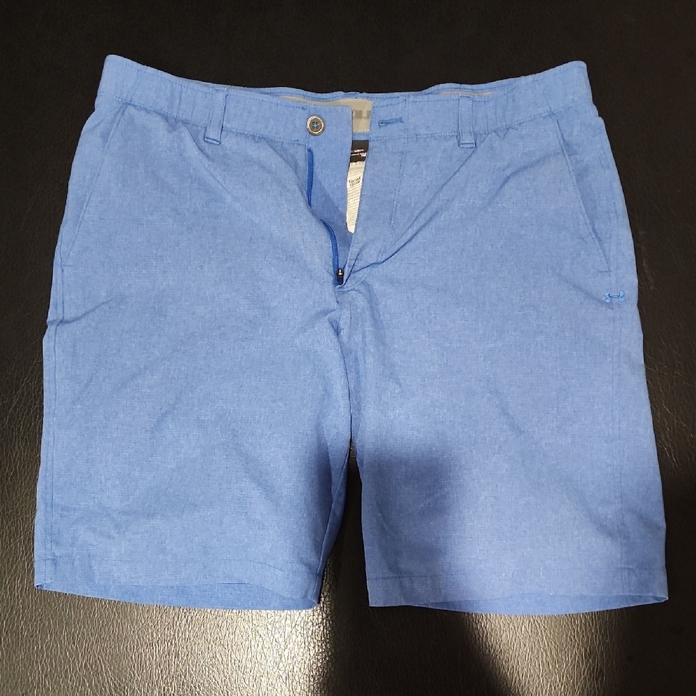 Under Armour Men's Blue Flat Front Shorts